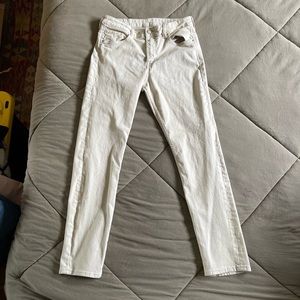 H&M Cream Skinny Jeans